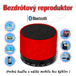 Bluetooth prenosný mini reproduktor RC07 + Mp3 prehrávač modrý_product