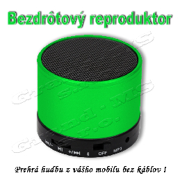 Bluetooth prenosný mini reproduktor RC07 + Mp3 prehrávač modrý_product