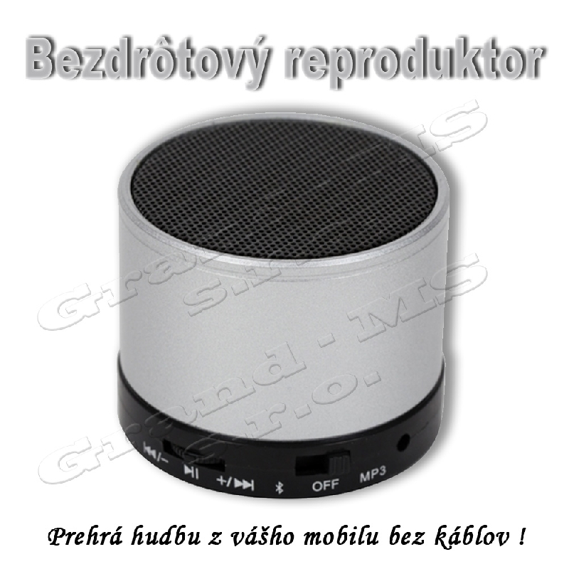 Bluetooth prenosný mini reproduktor RC07 + Mp3 prehrávač modrý_product_product_product_product_product_product_product_product