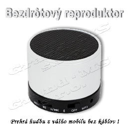 Bluetooth prenosný mini reproduktor RC07 + Mp3 prehrávač modrý_product