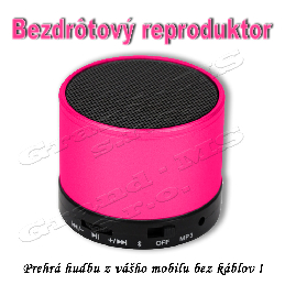 Bluetooth prenosný mini reproduktor RC07 + Mp3 prehrávač modrý_product