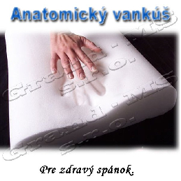 Anatomický vankúš Memory Pillow_product