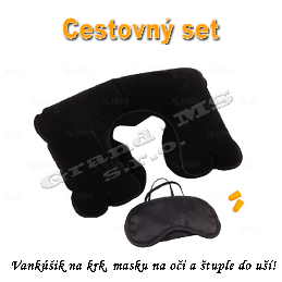 Cestovný set - Vankúšik, maska na oči a štuple do uší_product