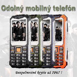 Odolný mobilný telefón VKworld Stone, model V3S_product