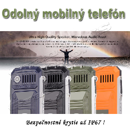 Odolný mobilný telefón VKworld Stone, model V3S_product