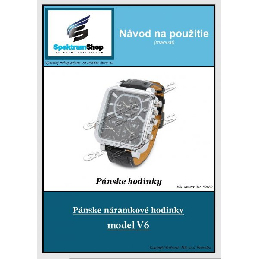 Štýlové pánske náramkové hodinky V6_product