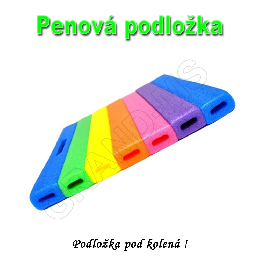 Penová podložka pod kolená - DÚHA_product