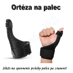 Nastaviteľná kompresná ortéza na ochranu palca