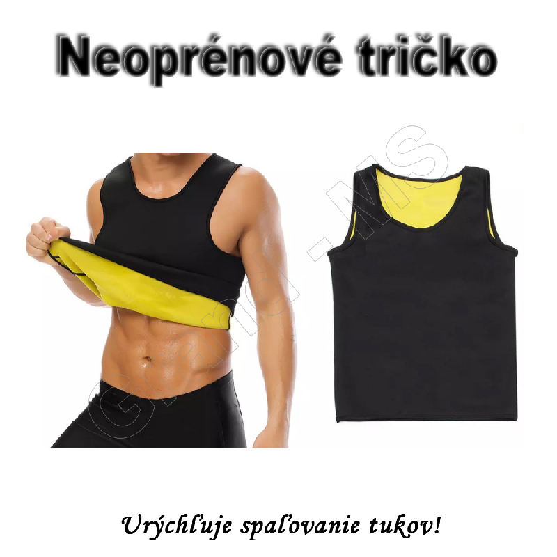 Pánske športové tréningové neoprénové tričko _product