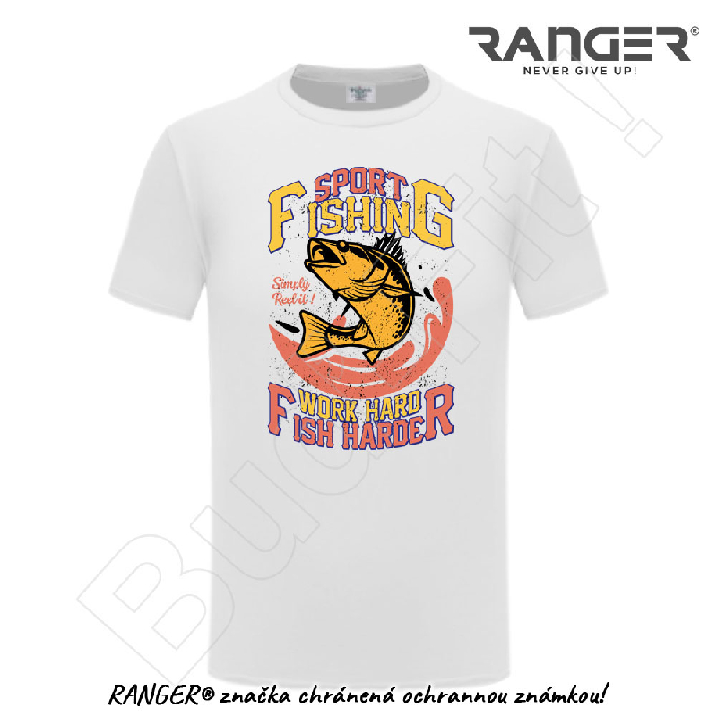 Pánske tričko RANGER® - motív Rybárčenie 07