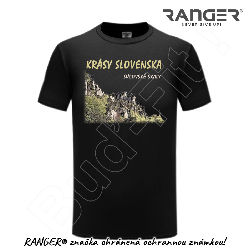 Tričko RANGER® - motív Súľovské skaly 11-b