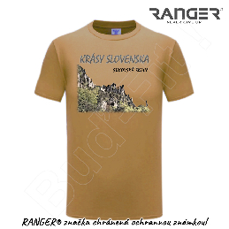 Tričko RANGER® - motív Súľovské skaly 11-b