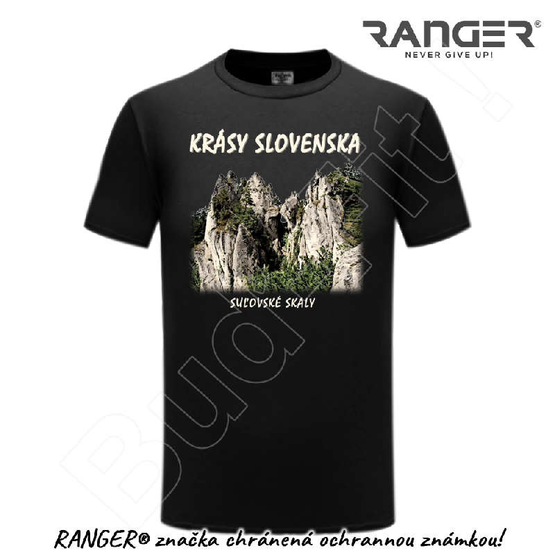 Tričko RANGER® - motív Súľovské skaly 11 - c