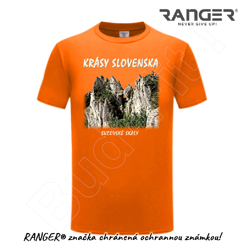 Tričko RANGER® - motív Súľovské skaly 11 - c_product_product