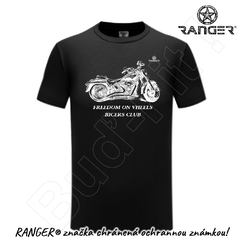 Tričko RANGER® - motív Motorkári 27B