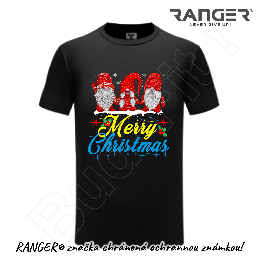 Tričko RANGER® - motív MERRY CHRISTMAS