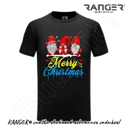 Tričko RANGER® - motív MERRY CHRISTMAS