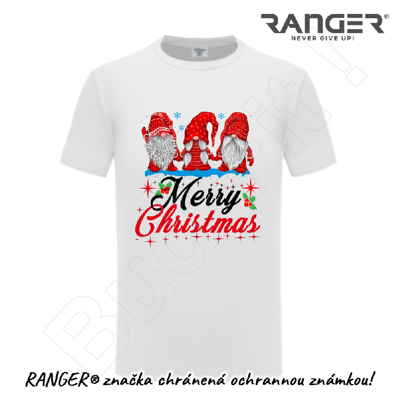 Tričko RANGER® - motív MERRY CHRISTMAS