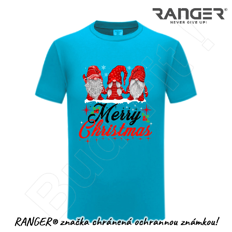 Tričko RANGER® - motív MERRY CHRISTMAS