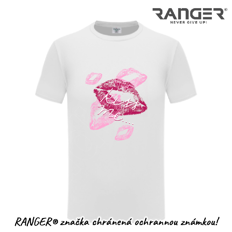 Tričko RANGER® - Romantika - motív KISS ME