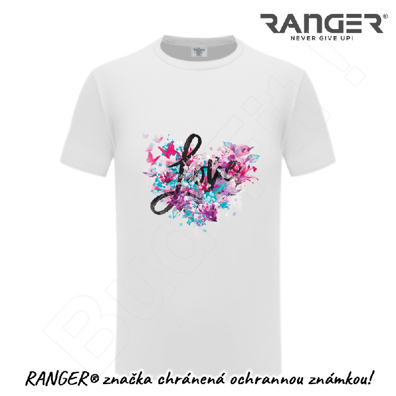 Tričko RANGER® - Romantika - motív LOVE 