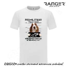 Tričko RANGER® - motív BASSET HOUND