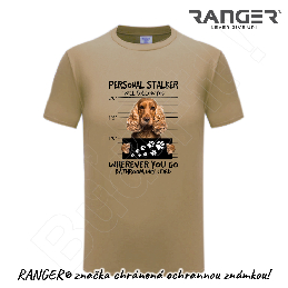 Tričko RANGER® - motív COCKER SPANIEL