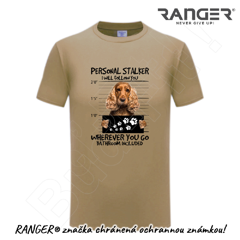 Tričko RANGER® - motív COCKER SPANIEL