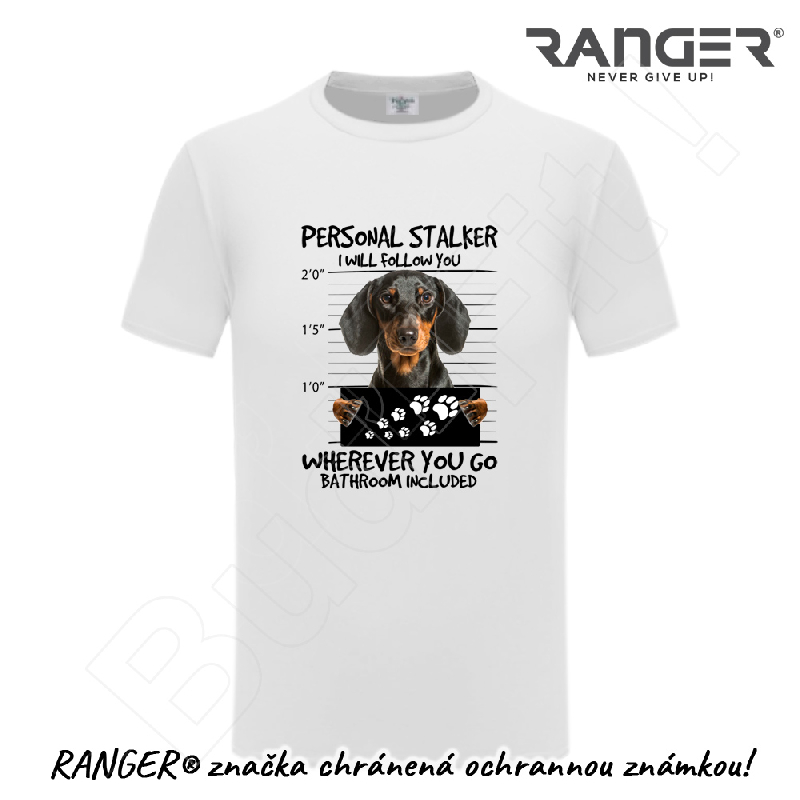  Tričko RANGER® - motív DACHSHUND