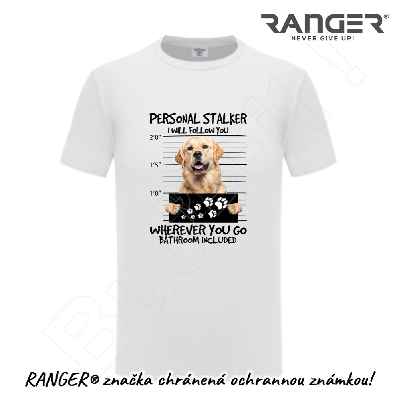 Tričko RANGER® - motív GOLDEN RETRIEVER