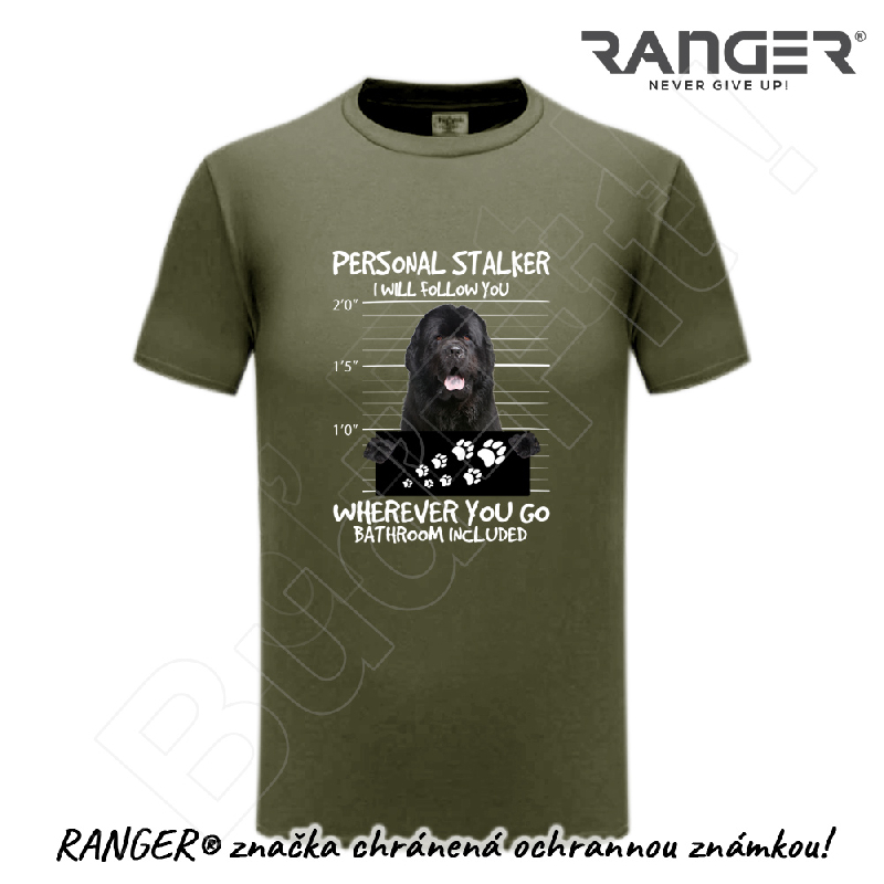 Tričko RANGER® - motív NEWFOUNDLAND