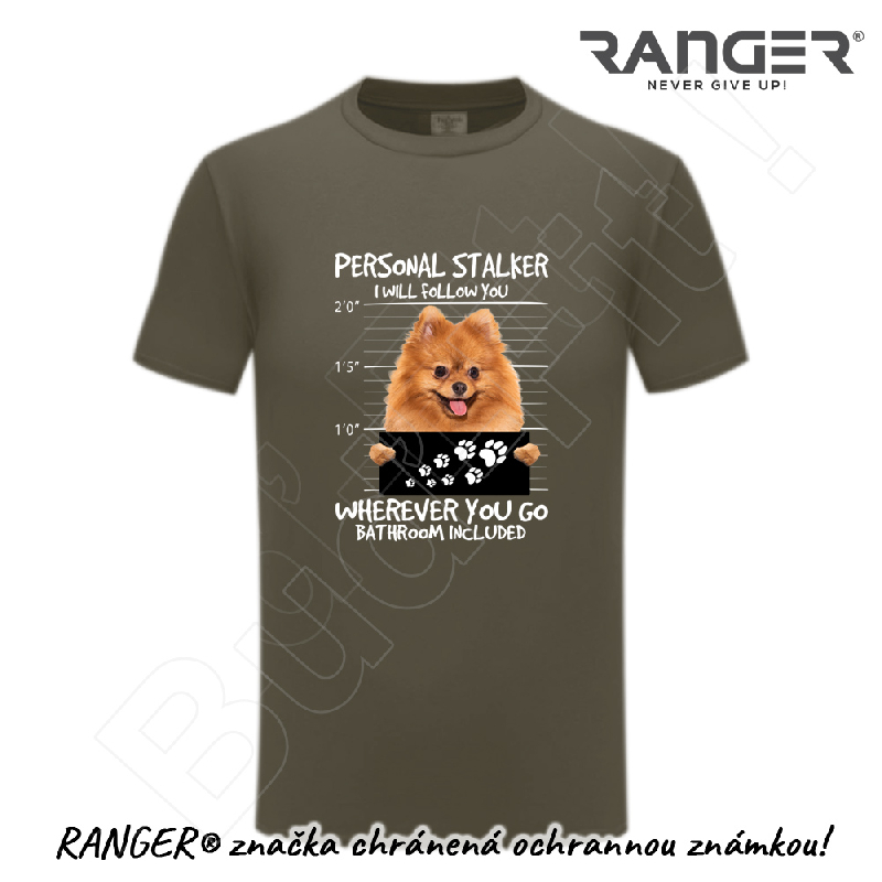 Tričko RANGER® - motív POMERANIAN