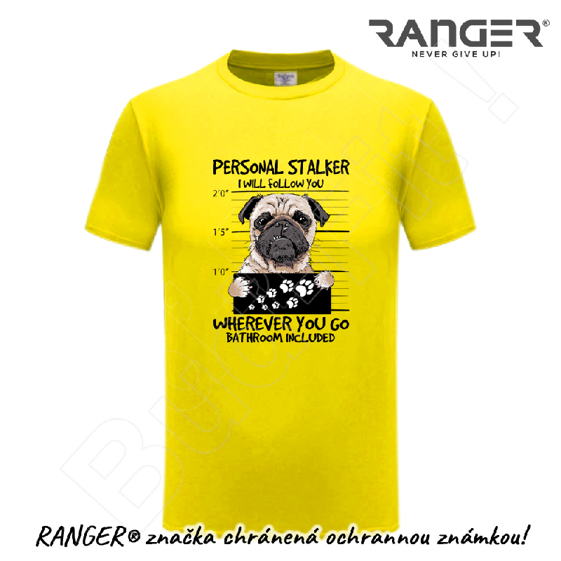 Tričko RANGER® - motív PUG_product