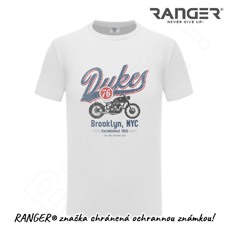 Tričko RANGER® - motív Motorkári - DUKES 76