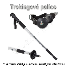 Trekingové palice, Nordic walking ENERGIA Korok - strieborné