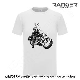 Tričko RANGER® - ZAJAC NA MOTORKE