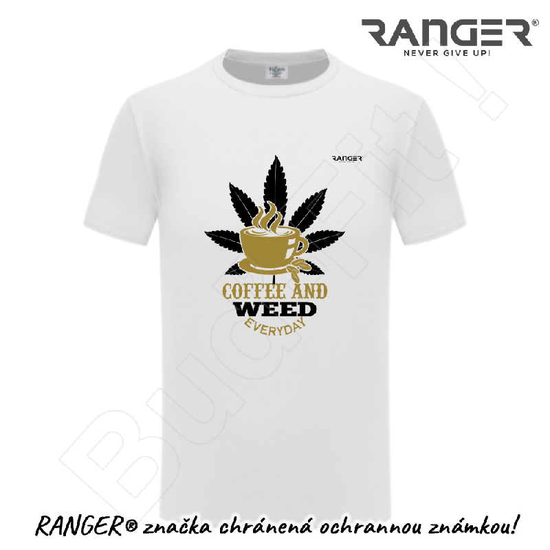 Tričko RANGER® - COFFEE AND WEED