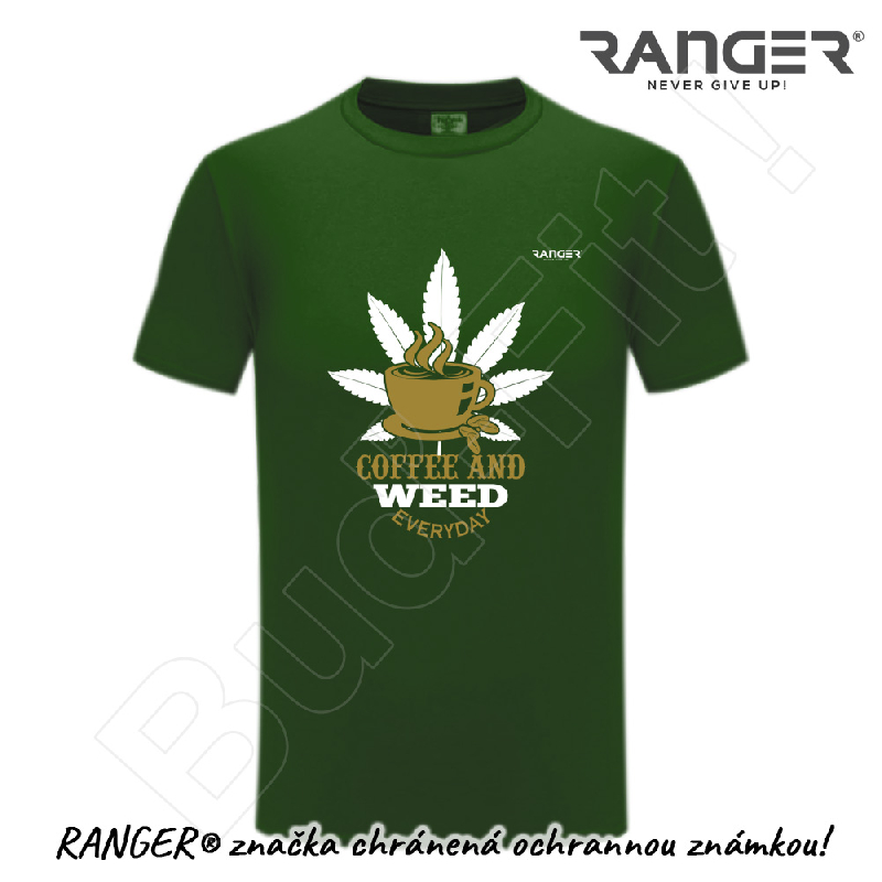 Tričko RANGER® - COFFEE AND WEED