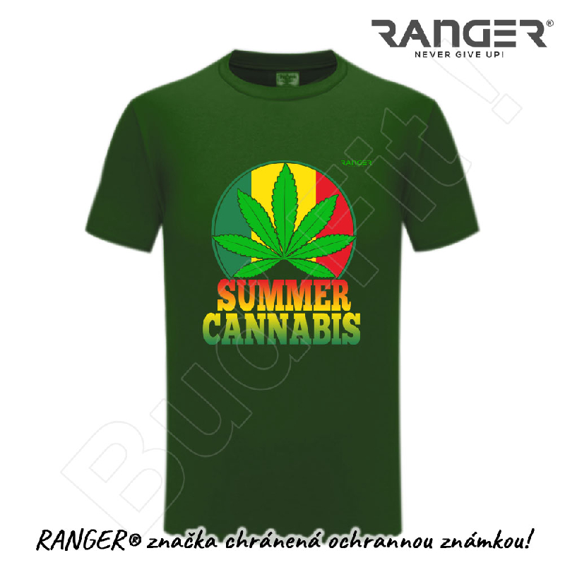 Tričko RANGER® - SUMMER CANNABIS_product