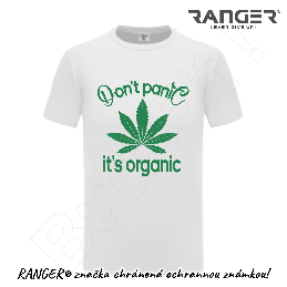 Tričko RANGER® - DON'T PANIC IT'S ORGANIC