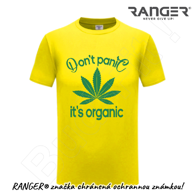 Tričko RANGER® - DON&#39;T PANIC IT&#39;S ORGANIC