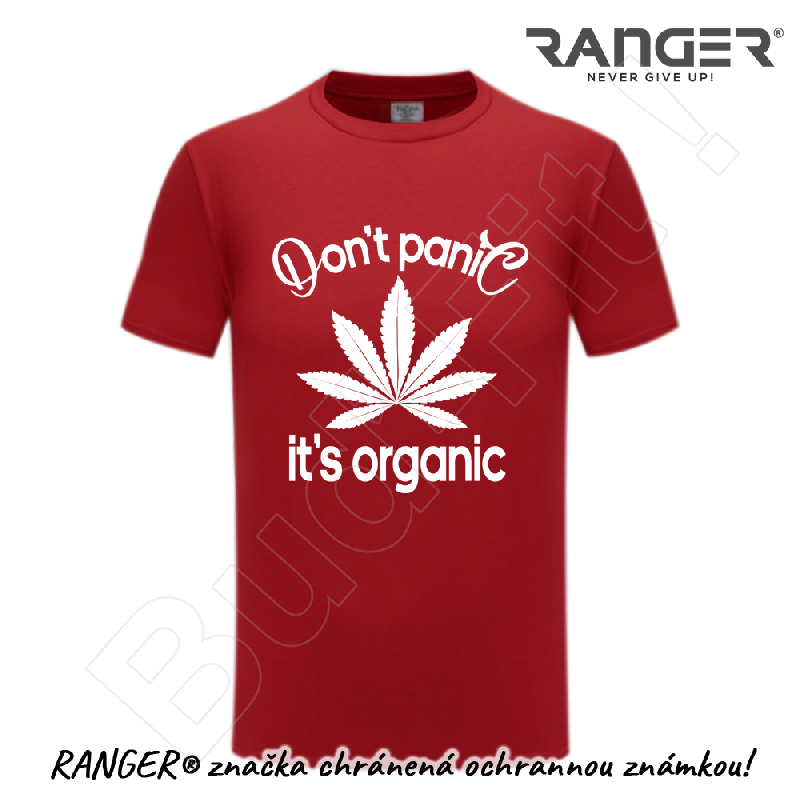 Tričko RANGER® - DON&#39;T PANIC IT&#39;S ORGANIC