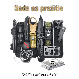 Vysoko profesionálna sada SURVIVER na prežitie 12v1