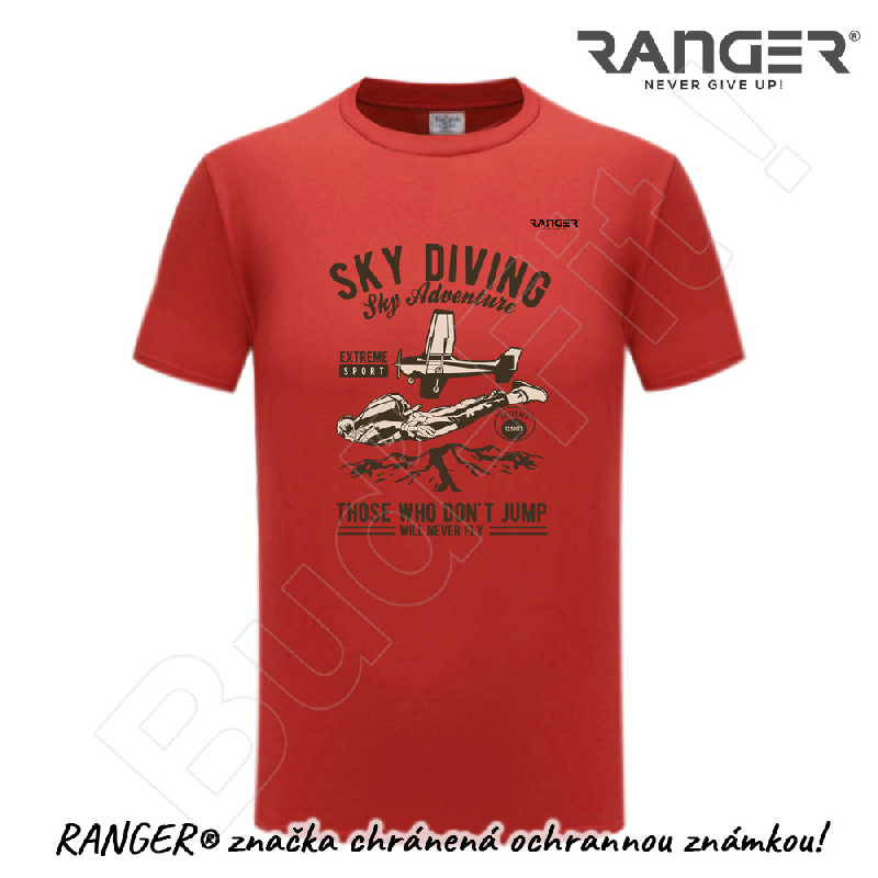 Tričko RANGER® - SKY DIVING