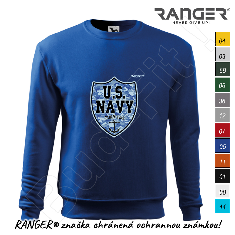 Mikina RANGER® - USA NAVY