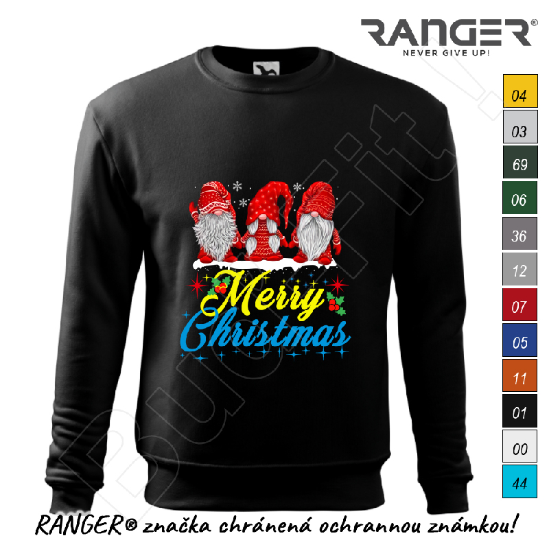 Mikina RANGER® - MERRY CHRISTMAS