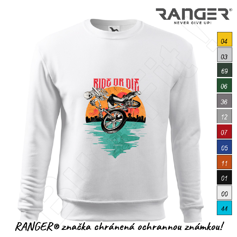 Mikina RANGER® - RIDE OR DIE