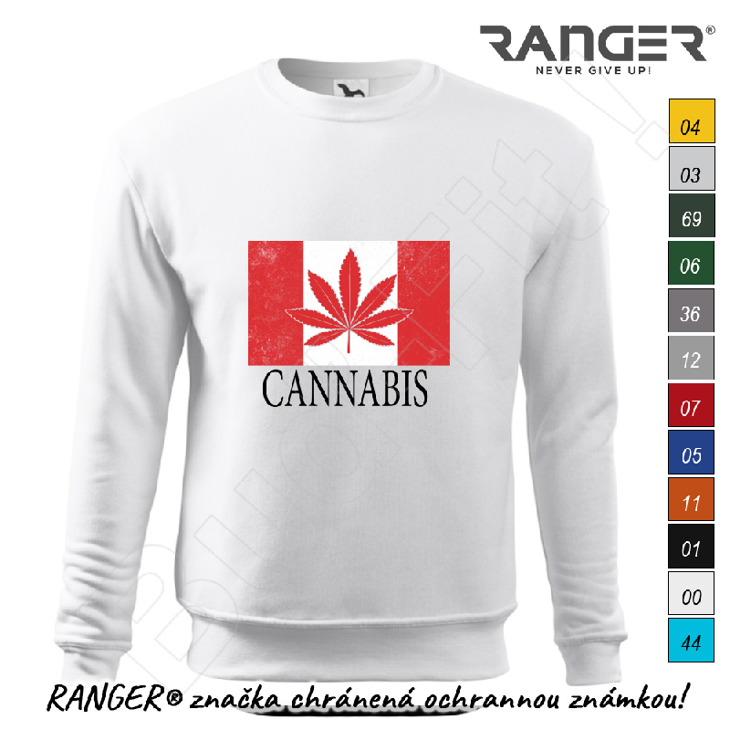 Mikina RANGER® - CANNABIS