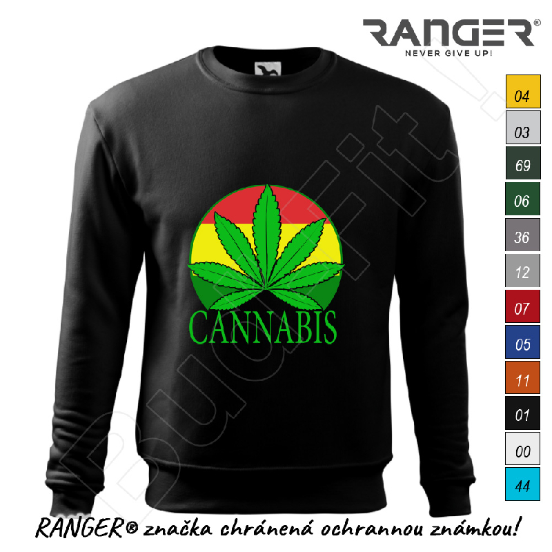 Mikina RANGER® - CANNABIS_product