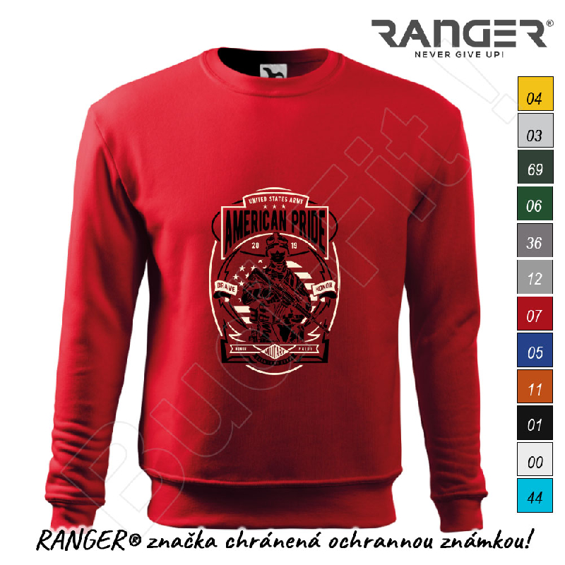 Mikina RANGER® - AMERICAN PRIDE